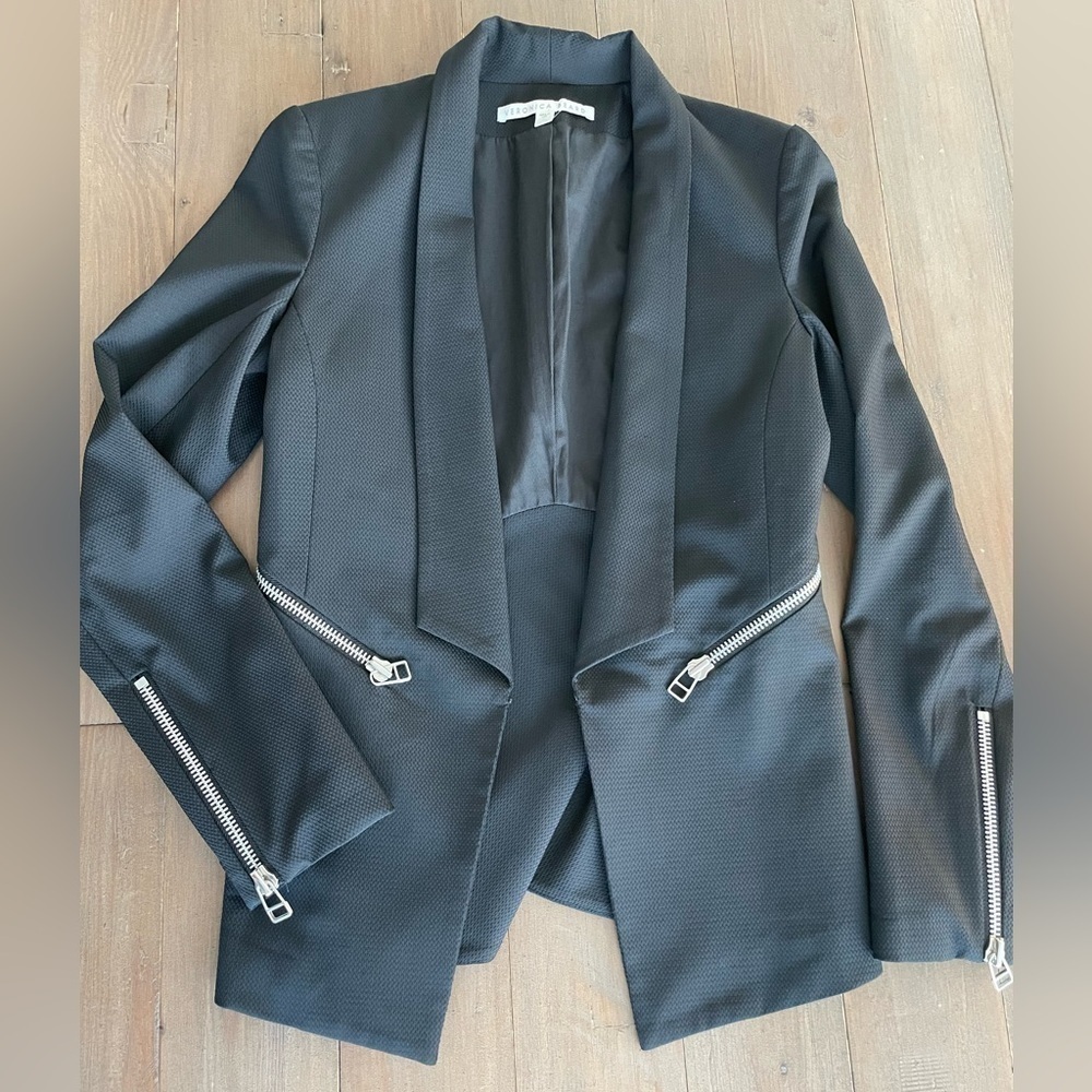 Veronica Beard classic textured black blazer